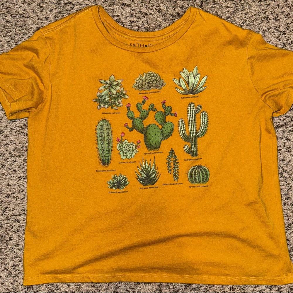 Fifth Sun Succulent Cactus Graphic Tee